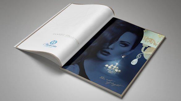 Дизайн страниц в стиле бренда для каталога © Креативное агентство KENGURU