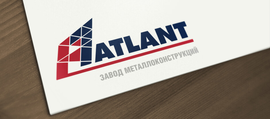 Разработка логотипа для компании Atlant © Креативное агентство KENGURU